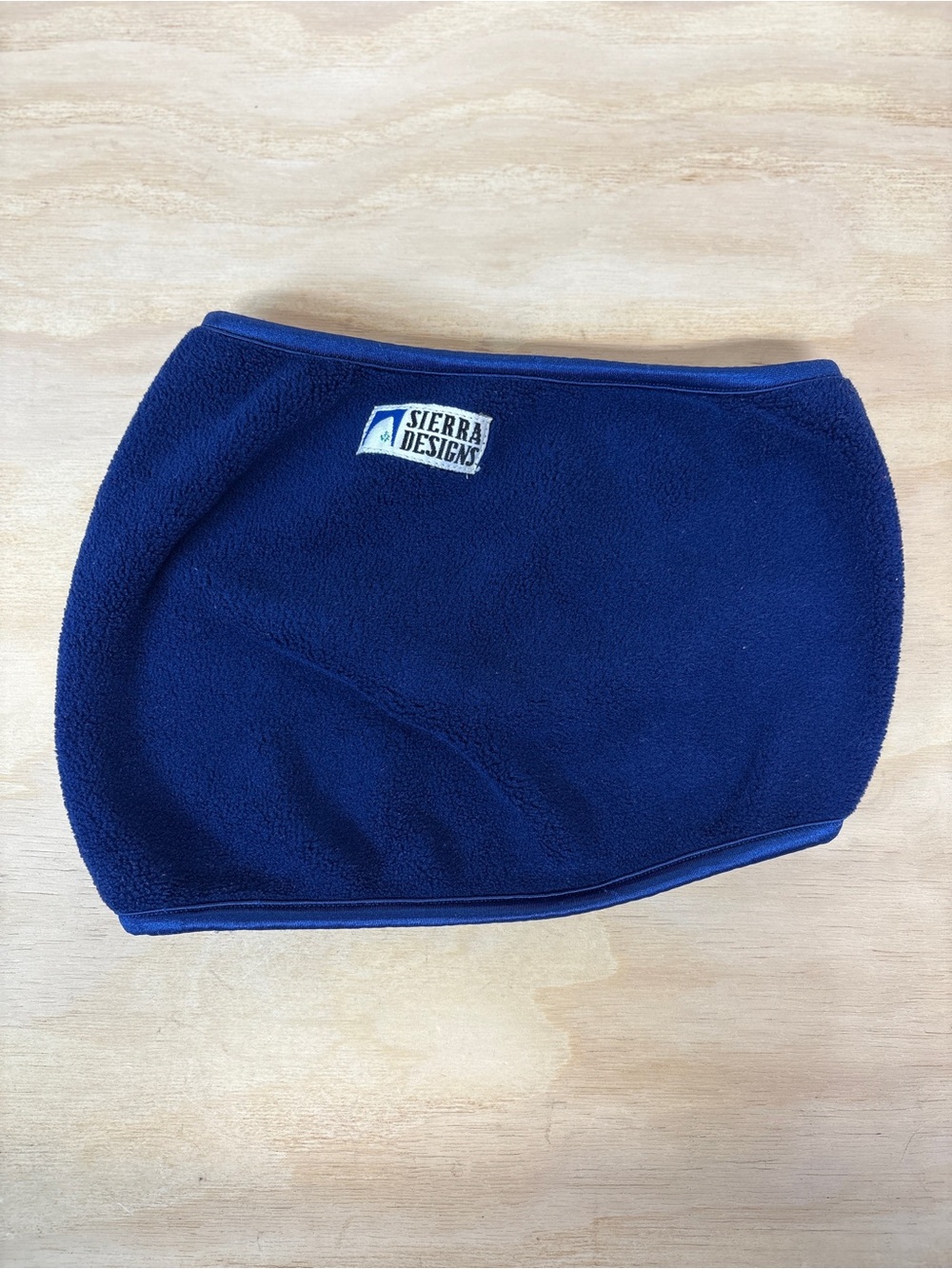 Vintage Sierra Designs Blue Fleece Neck Warmer